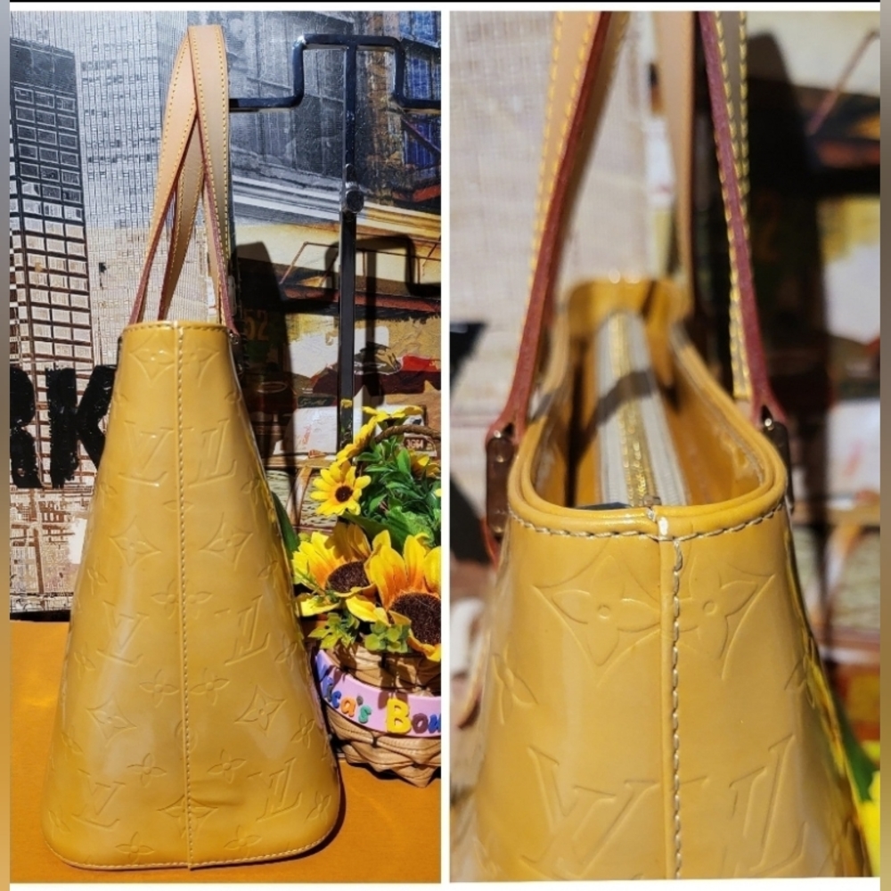 🔥SOLD🔥 LOUIS🌻VUITTON  Monogram Vernise Tote Bag - Picture 6 of 17
